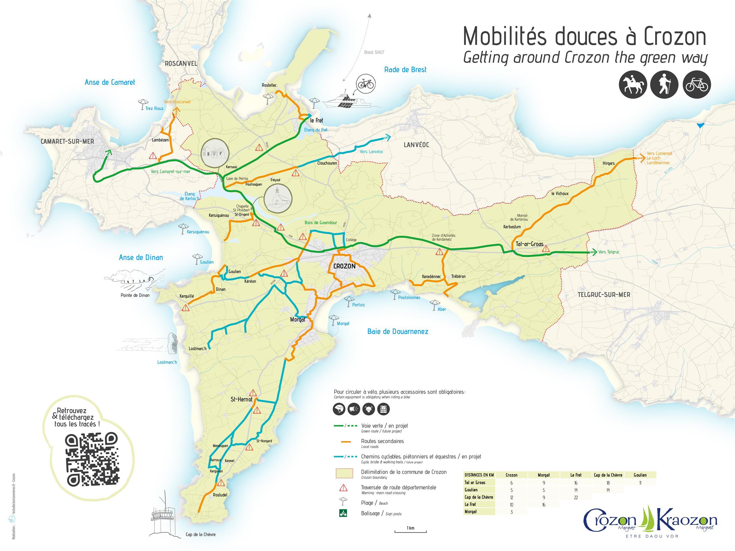 Carte crozon