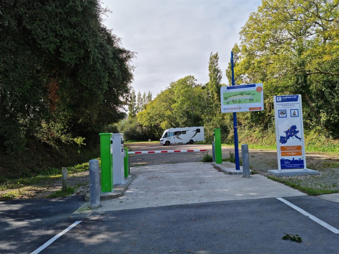Photo encart aire d'étape Le Fret