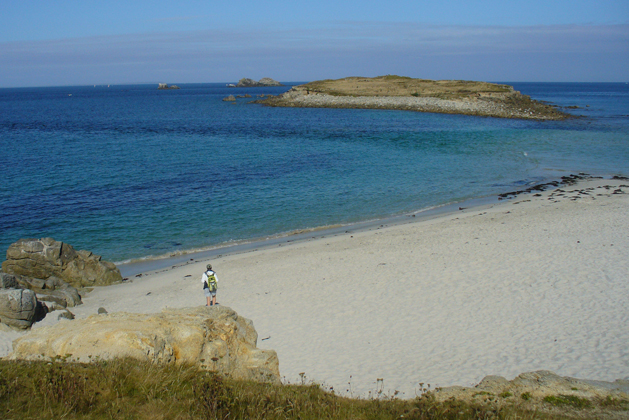 Plage ile segal plouarzel