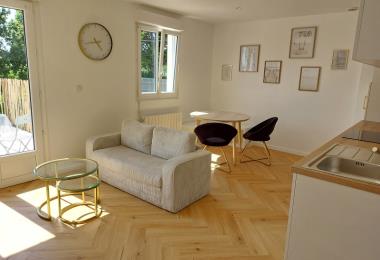 © Mme Eléonore Le Meur Plomodiern - Mme Le Meur - Séjour-salon -cuisine