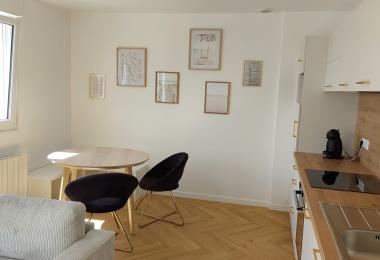 © Mme Eléonore Le Meur Plomodiern - Mme Le Meur - Séjour-salon-cuisine