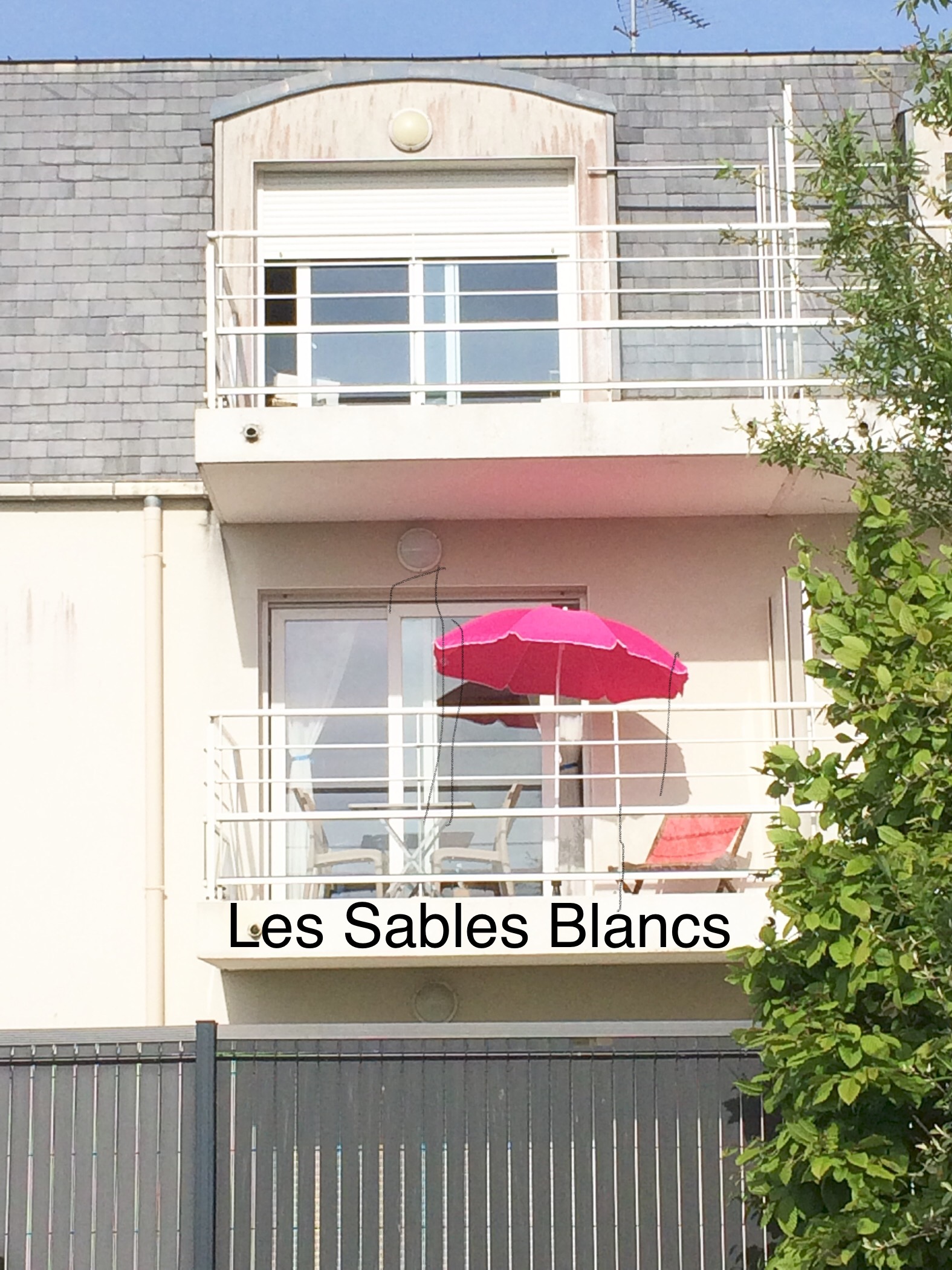 Plouguerneau Parasol Balcon