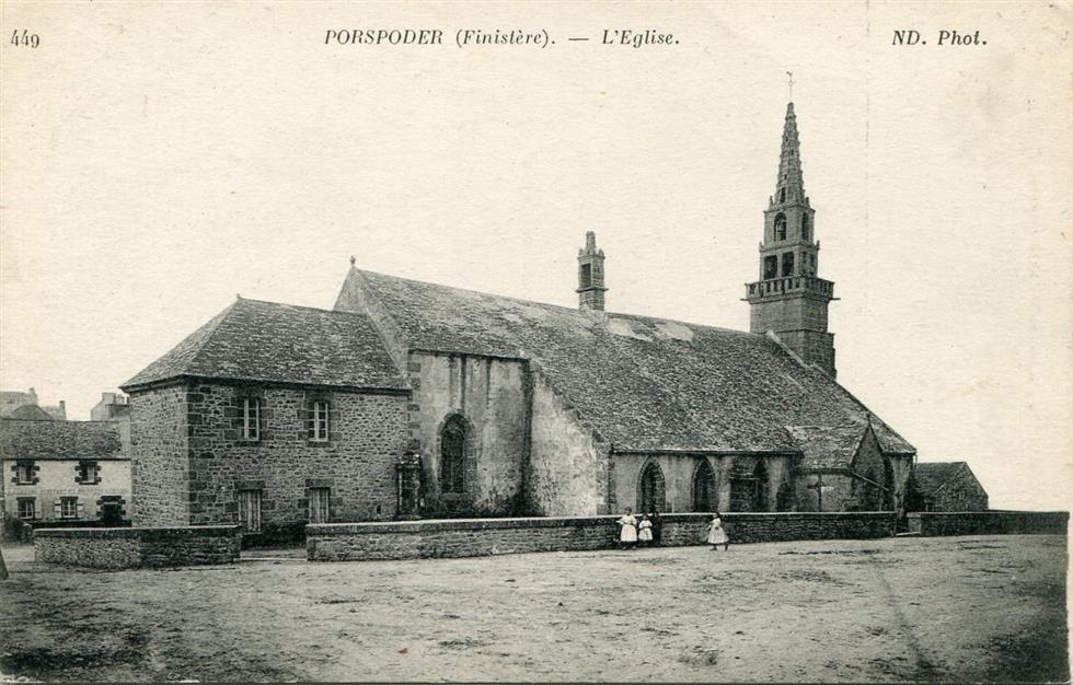 Porspoder (Finistère - L'Eglise
