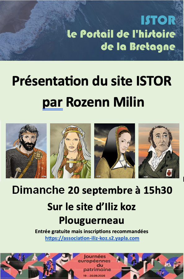 #Journées Européennes du Patrimoine# à Iliz Koz