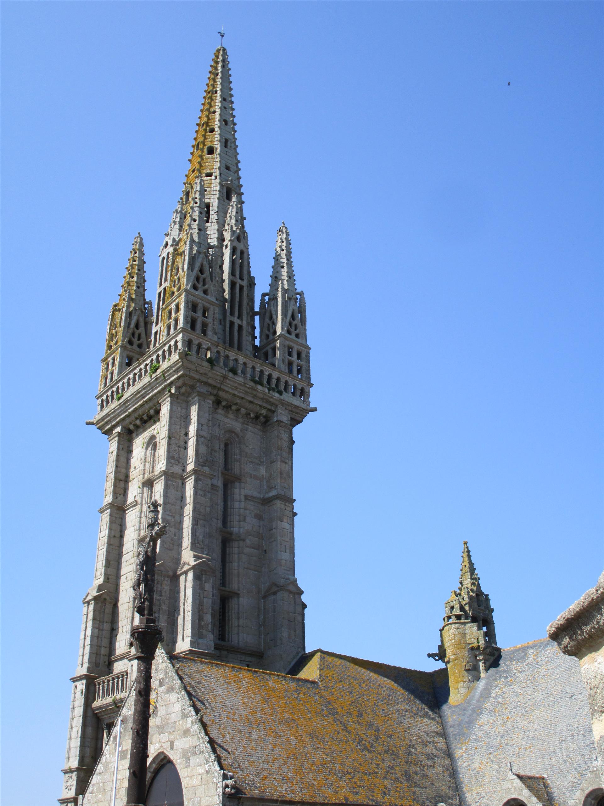 Goulven church steeple