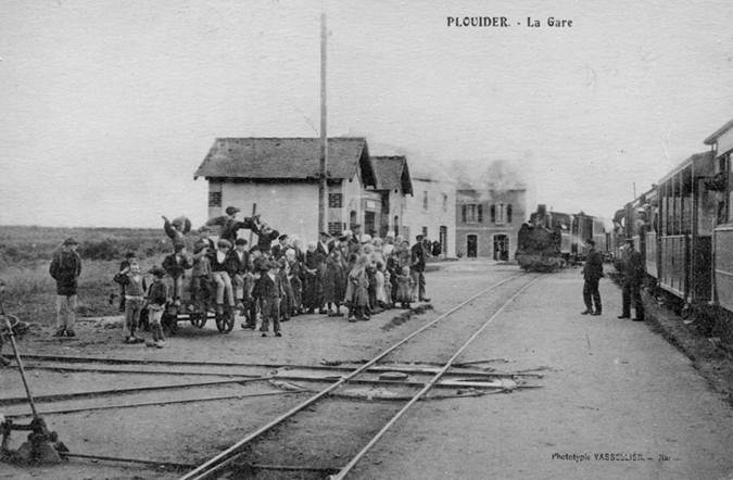 Old Plouider railway station 