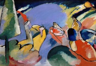 Vassily Kandinsky - Improvisation XIV © Centre Pompidou, MNAM-CCI, Dist. GrandPalaisRmn - Bertrand Prévost