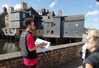 Visuel visite guidée Pont Landerneau