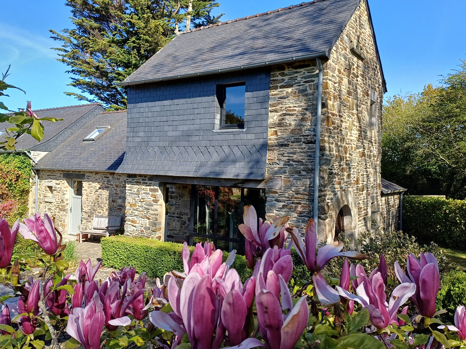 Vue extérieure de l'espace chambre d'hôtes