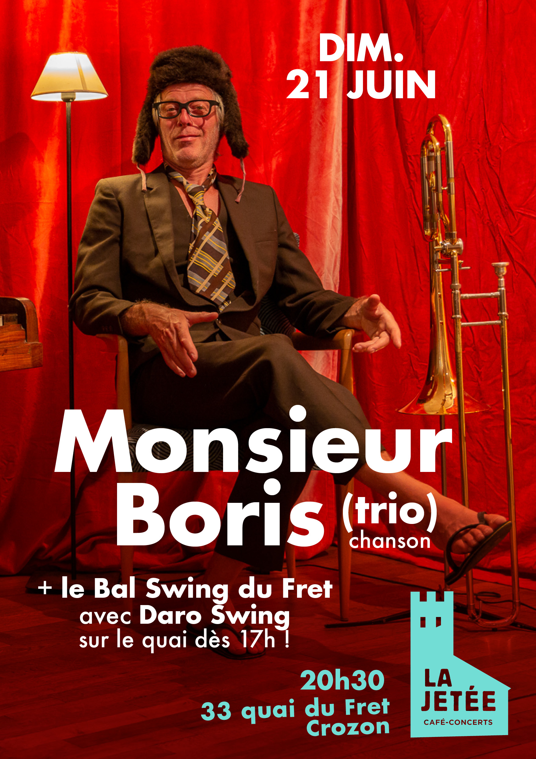 Monsieur Boris (Boris Vian tribute trio) - Office de tourisme de