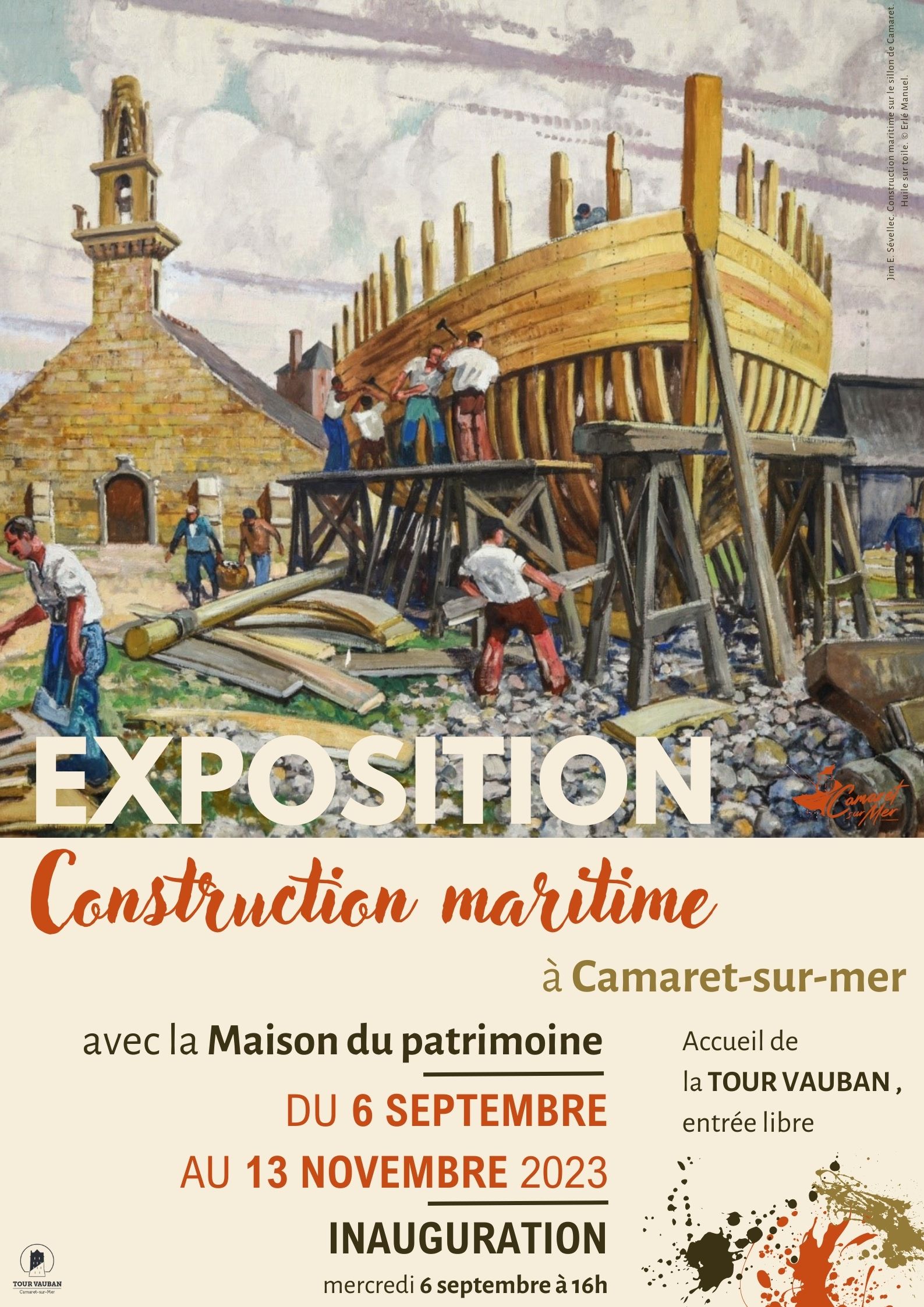 affiche construction maritime - 1