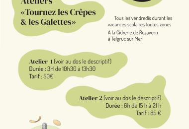 Atelier "Tournez les Crêpes & les Galettes" Du 14 fév au 26 déc 2025