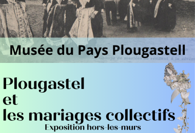 Musée de la Fraise de Plougastel-Daoulas affiche expo mariages mairie de Logonna