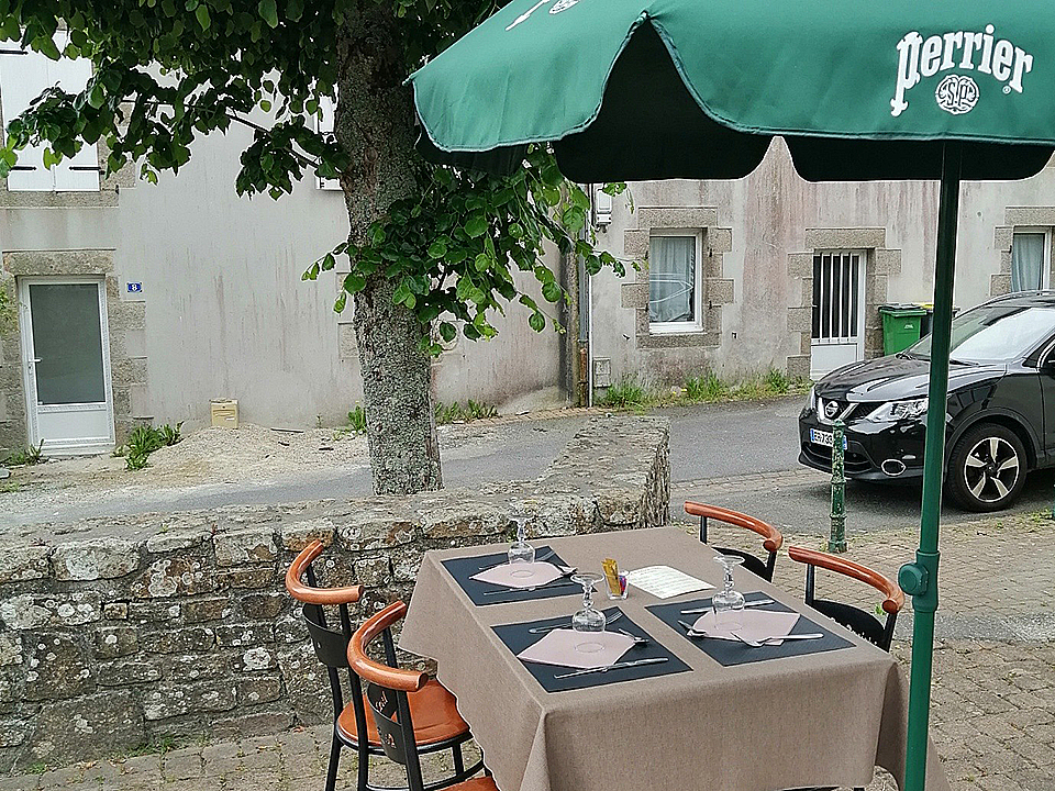 Restaurant Locmaria plouzané terrasse proximité plougonvelin