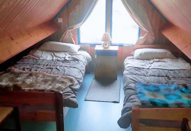 Le chalet de Porscuidic Chambre
