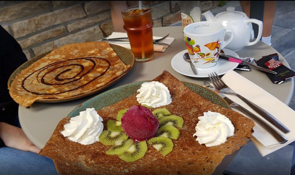 La crepe dantel Plougonvelin pointe Saint Mathieu