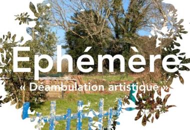 ephémère déambulation artistique