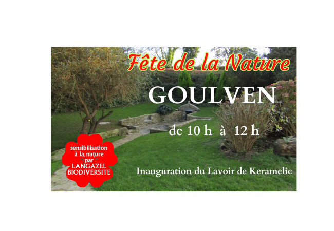 Affiche lavoir Fête de la nature