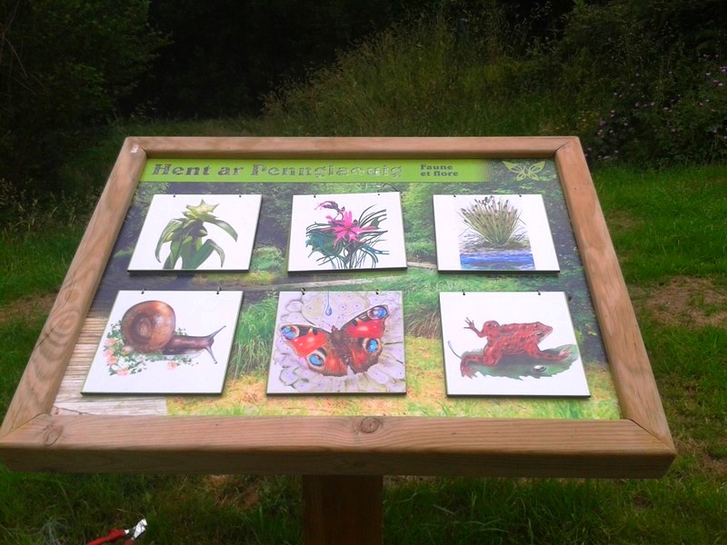 Panneau d'interprétation