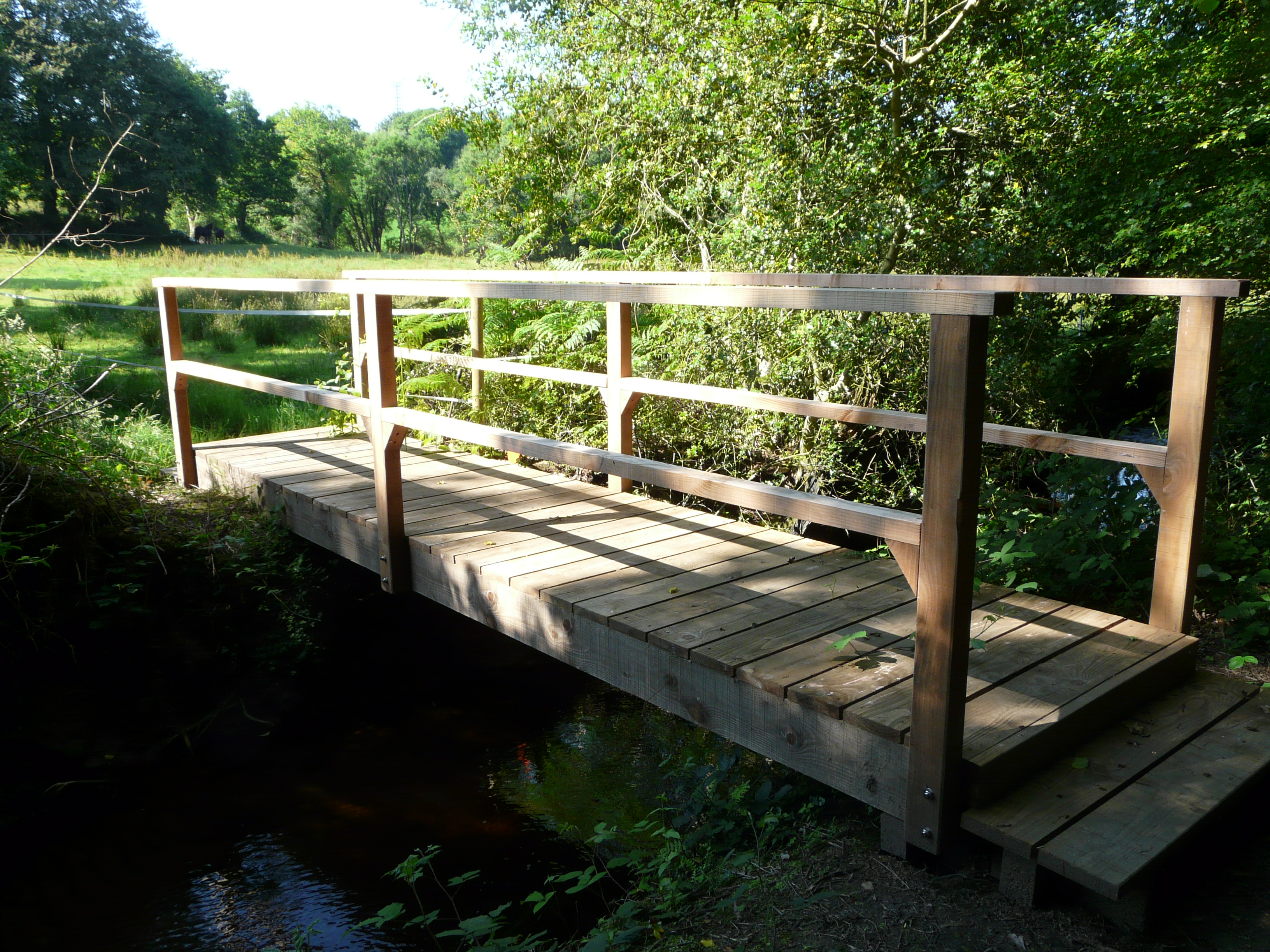 Pont du ruisseau du Moulin-Coz Pont du ruisseau du Moulin-Coz