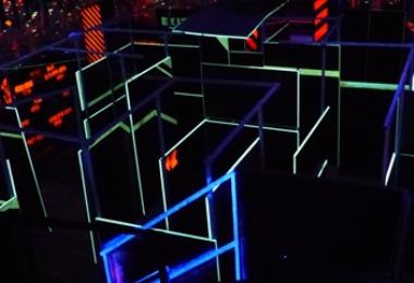 Indoor laser game