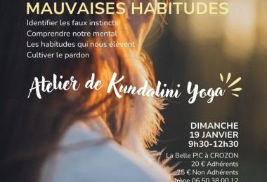 Atelier de Yoga : Changer les Mauvaises Habitudes Le 19 janv 2025