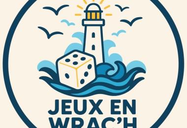 Médiathèque "Les trésors de tolente" logo jeux en wrac'h