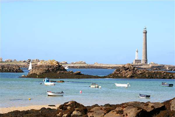 photo-camping phare de l'ile vierge