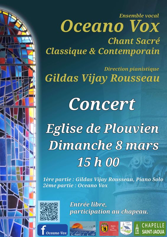 Concert de l'ensemble vocal Océano Vox