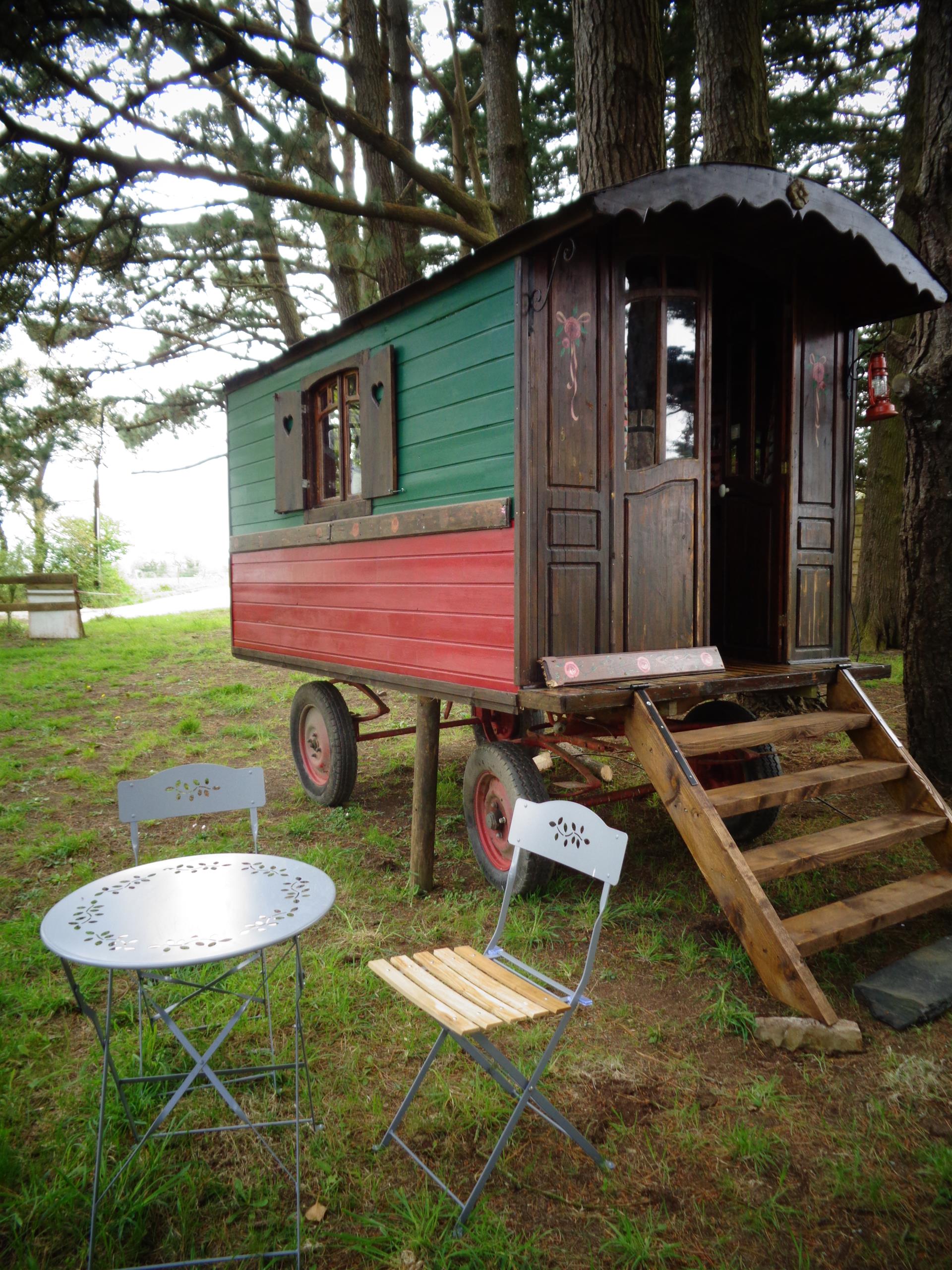 leschambres d'hotes de kerael : la roulotte gypsie