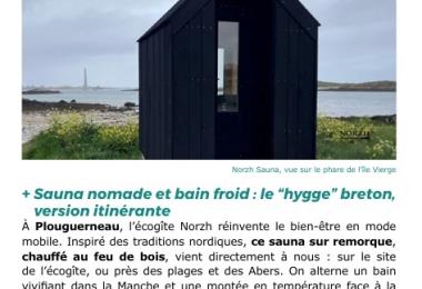 DR sauna mobile Norzhbrest terres oceanes plouguerneau