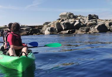 Breizh Kayak Evasion Archipel Molène Robbe Inseln Mer d&#039;iroise